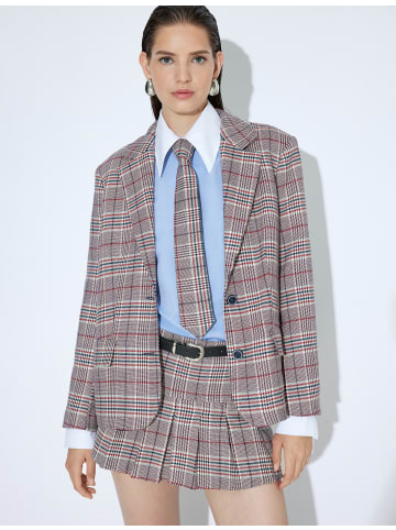 KOTON Blazer in Rot Karomuster