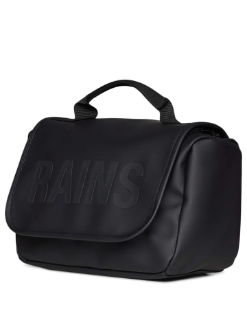 RAINS Texel - Kulturbeutel zum Aufhängen 27 cm (black) in schwarz