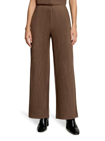 CARTOON Casual-Hose mit weitem Bein in Braun