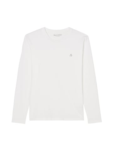 Marc O'Polo Longsleeve shaped in Weiß