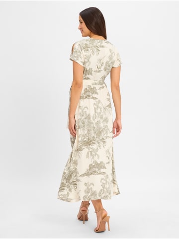 More & More Midikleid in ecru schilf - 0001