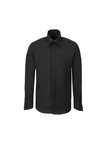 Karl Lagerfeld Langarmhemd 605008 in schwarz