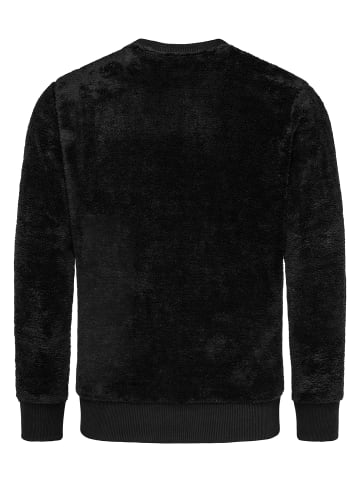 Amaci&Sons Pullover mit Rundhalsausschnitt LUDLOW in Schwarz