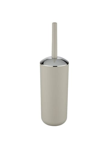 Wenko Bürstenbehälter BRASIL, beige + WC-Bürste in Beige, (B) 10 x (H) 37 x (L) 10 cm