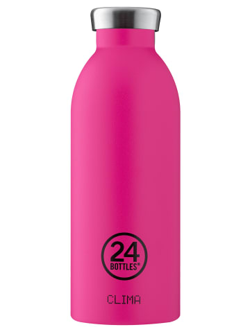 24Bottles Edelstahl Trinkflasche Clima Bottle Passion Pink 0,5 l in pink