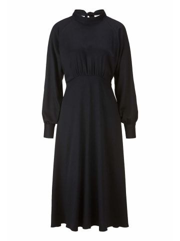 Hessnatur Hessnatur Kleid Midi tailliert aus LENZING™ ECOVERO™ Viskose in schwarz