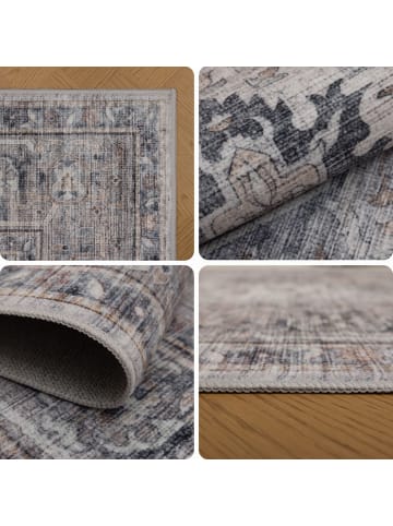 Teppich Boss Kurzflor Teppich Inka 1144, Läufer - Beige