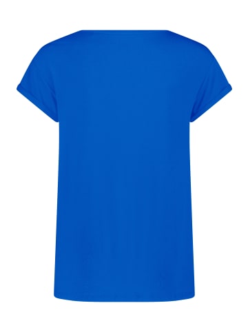 Betty Barclay Rundhals-Shirt mit Raffung in Blue/Black