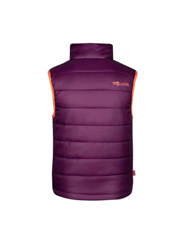 Trollkids Funktionsweste Trondheim in mulberry
