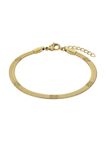 Noelani Armband Edelstahl, IP silber in Gold