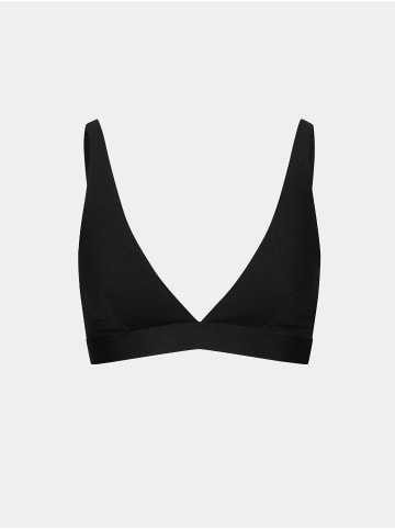 Erlich Textil  CASUAL COTTON PLUNGE BH IM 2er PACK in schwarz