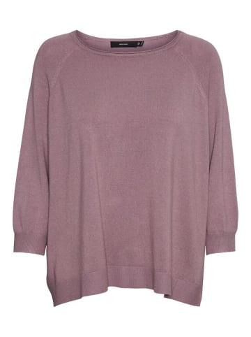 Vero Moda Langarmshirt in elderberry