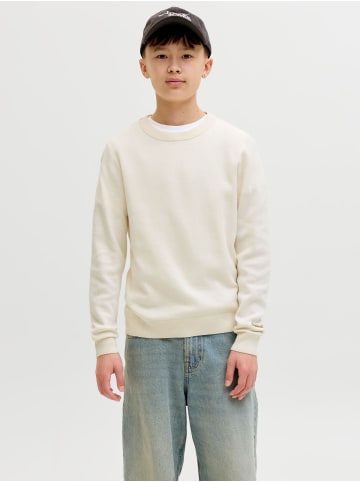 JACK & JONES Junior Strickpullover in Sea Salt
