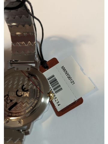 Missoni Analoguhr für Damen in silber