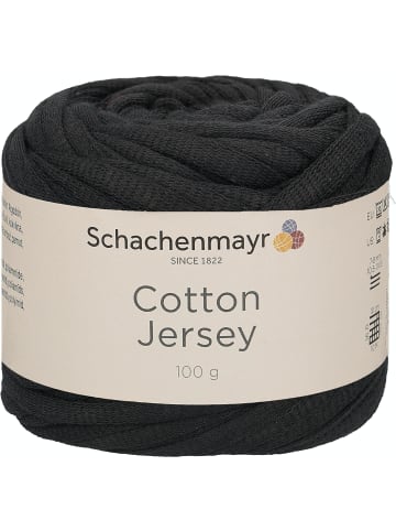 Schachenmayr since 1822 Handstrickgarne Cotton Jersey, 100g in Schwarz