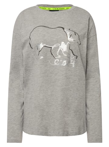 LAURASØN Longsleeve in grau melange