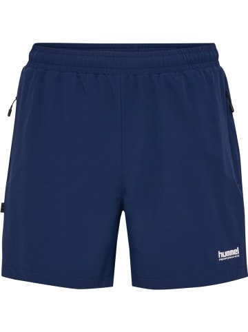Hummel Sportshorts "Pulse Shorts" in Blau