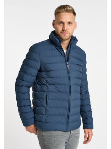 MO Herren Wattierte Winterjacke in Marine
