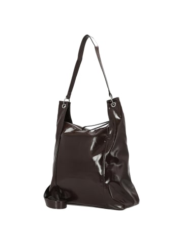 Seidenfelt Delary Hobo - Schultertasche 56 cm (black) in dark chocolate