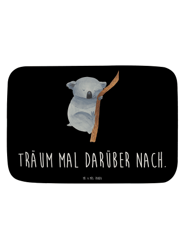 Mr. & Mrs. Panda Badematte Koalabär mit Spruch in Schwarz