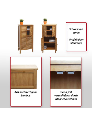 MCW Badezimmerschrank B18 mit 4 Türen, Standard