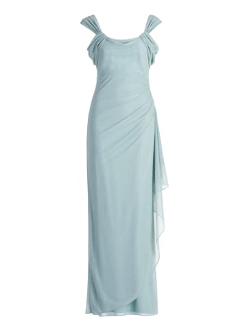 Vera Mont Abendkleid im Glitzer-Look in Mint/Silver