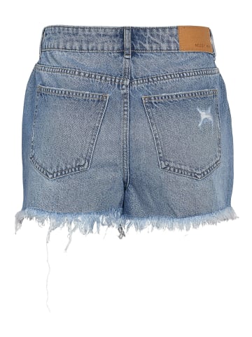 Noisy may Jeansshorts in Medium Blue Denim