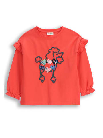 Coccodrillo Langarmshirt in rot