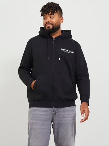 JACK & JONES PLUS Kapuzenjacke in Black