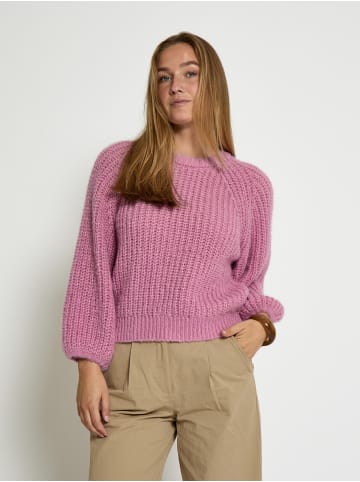 Peppercorn Pullover in Moonlite Mauve Pink