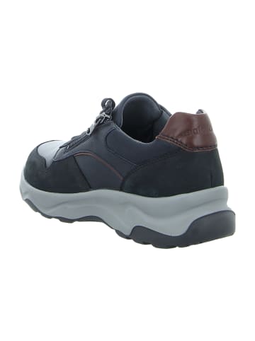 WALDLÄUFER Komfort Schnürschuhe in Blau