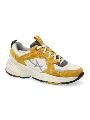 Allrounder Outdoorschuh Dynamic Leder mit Mesh in Sunflower / Turtledove