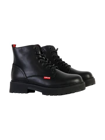 Levi's Cherry – Junior-Stiefeletten mit Schnürung Schwarz
