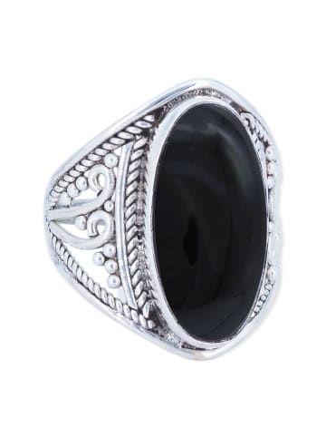 mantraroma 925er Silber - Ringe mit Onyx