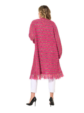 MIAMODA Strickjacke in magenta