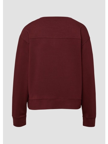 s.Oliver Sweatshirt in 3902_bordeaux
