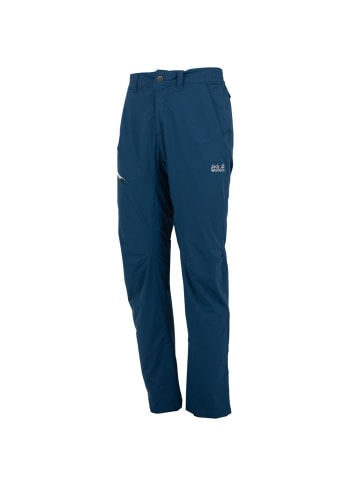 Jack Wolfskin Hose Hilltop 4-Way-Stretch Pants UV in Blau