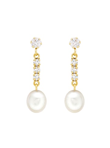 Lucardi 375 Gold Ohrringe Rund