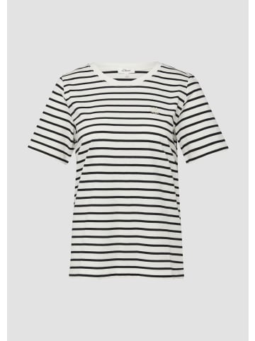 s.Oliver T-Shirt in 99G4_schwarz