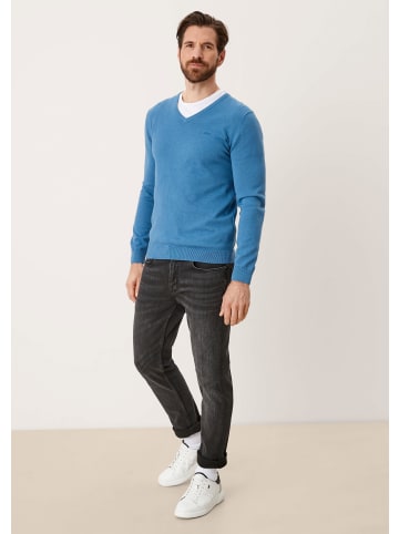 s.Oliver Pullover langarm in Blau