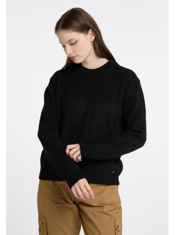DreiMaster Damen Strickpullover in Schwarz