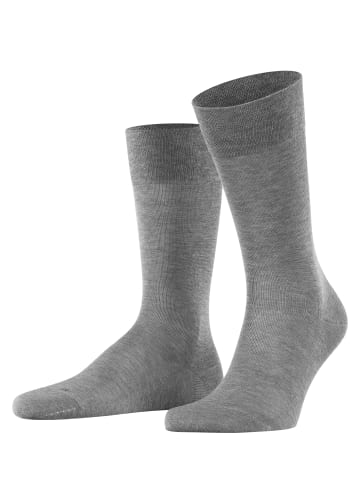 Falke Socken Sensetiv Malaga in Steel mel.