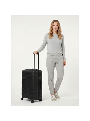 Redolz Essentials 11 4 Rollen Trolley 66 cm mit Dehnfalte black