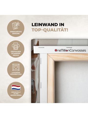 OnlyWow Leinwand Bilder Träumendes Porträt