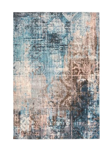 Arte Espina Kurzflor Teppich Indiana 325 in blau - braun - rechteckig