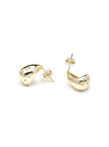 Luxenter Ohrringe Obow mit 18 Karat Goldfinish – OBOW