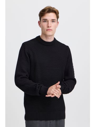 CASUAL FRIDAY Strickpullover CFKARL structured crew neck knit 20505303 modischer Pullover in Schwarz
