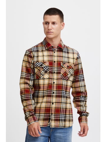 BLEND Langarmhemd shirt in Schwarz