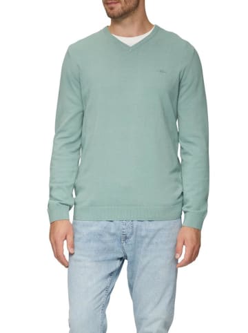 S.OLIVER RED LABEL Pullover in Grün