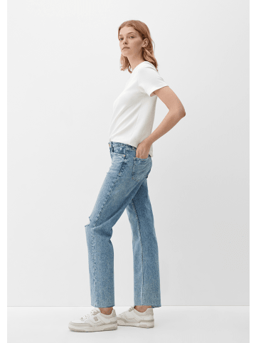 s.Oliver Jeans-Hose 7/8 in Blau